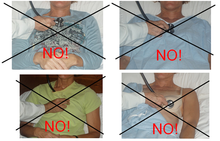 Physical examination thorax and lungs