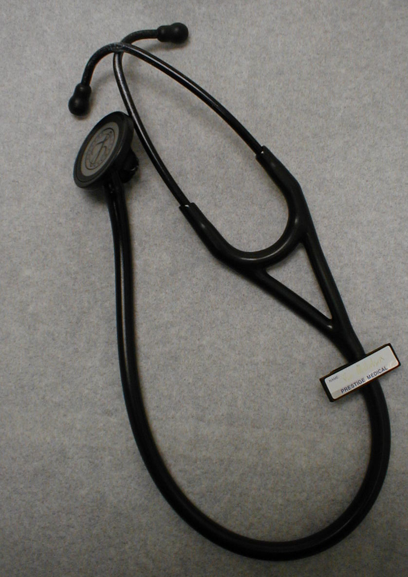 Adult Stethoscope: Diaphragm and Bell Incorporated Into Single Side.